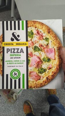 Imperia Jambon, Crème à l’Ail & Pesto au Basilic