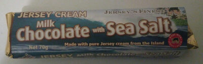 Milk chocolate with sea salt