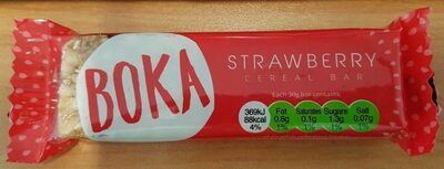 Strawberry cereal bar