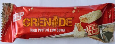Grenade white chocolate salted peanut flavor