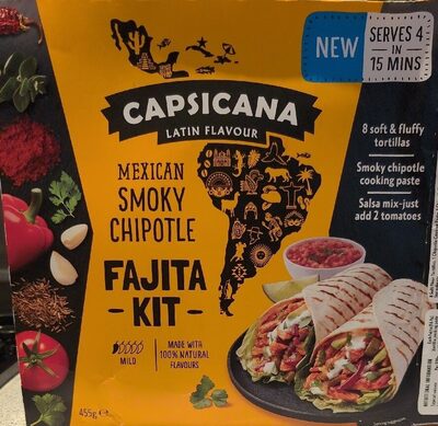 Mexican smoky fajita kit