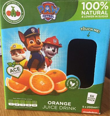 Orange juice drink