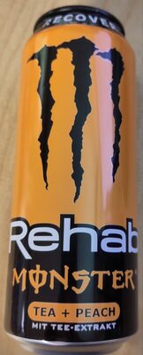 Monster Rehab Tea + Peach