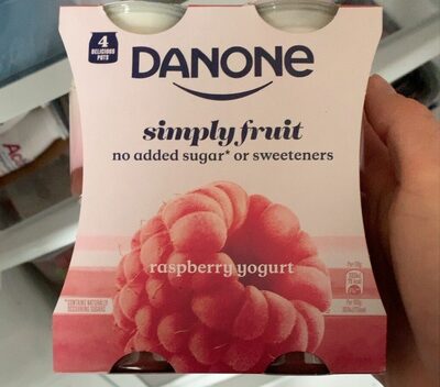 Raspberry yogurt