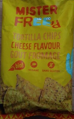 Tortilla chips cheese flavour goût fromage