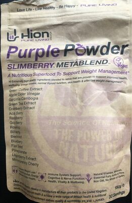 Purple powder