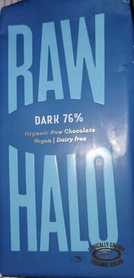 Dark 76% Organic Raw Chocolate