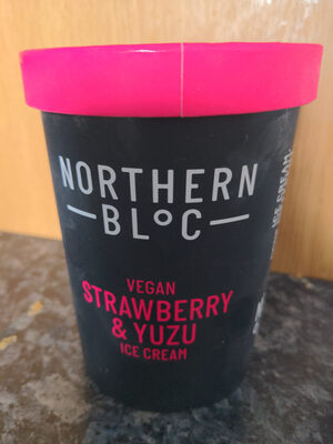 Vegan Strawberry & Yuzu Ice-cream