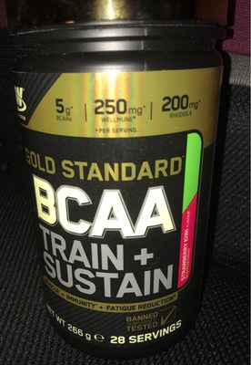 Gold standard - BCAA - Train + sustain