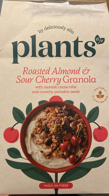 Roasted Almond & Sour Cherry Granola