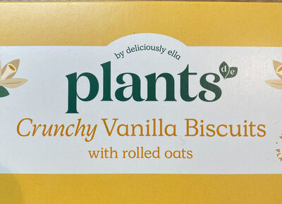 crunchy vanilla biscuits