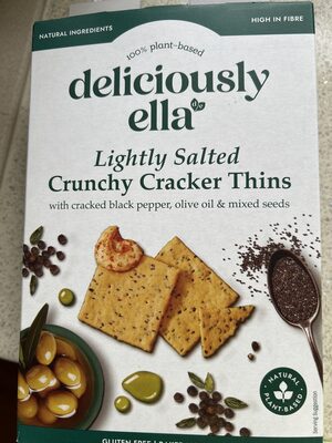 Lightly Salted Crunchy Cracker Thins