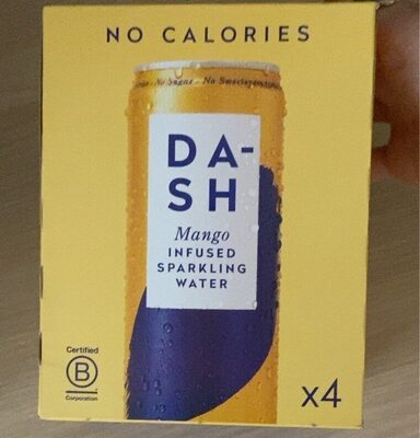 DA-SH Mango Infused Sparkling Water