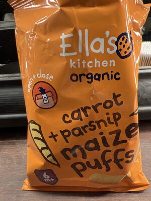 Maispuffer Gulrot&Pastinakk Økol 20g Ellas