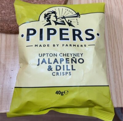 Upton cheyney jalapeño & dill crisps