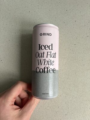 Iced Oat Flat White Coffee