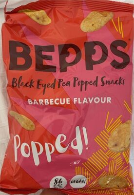 Black Eyed Pea Popped Snacks