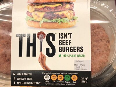 This isn’t beef burgers
