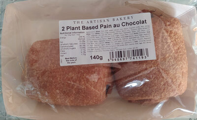 2 Plant Based Pain au Chocolat