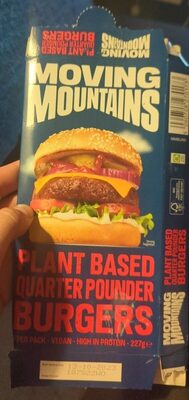 Plant Based Quarter Pounder Burgers