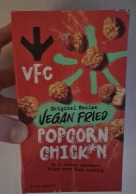 Vegan Fried Popcorn Chicken