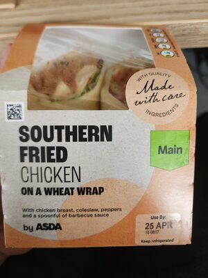 Southern Fried Chicken Wrap