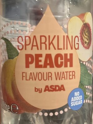 Sparkling Peach Water