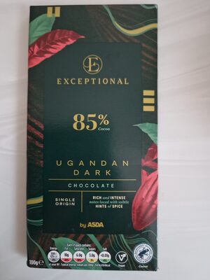 Ugandan Dark Chocolate 85%