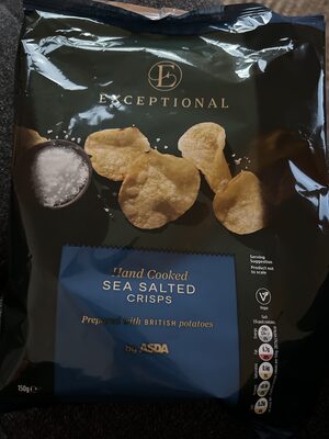 Hand Cooked Sea Salted Crisps