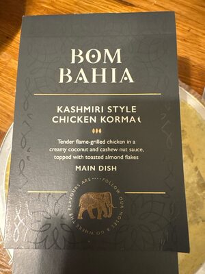 18227015 BOM BAHIA KASHMIRI STYLE CHICKEN KORMA Te