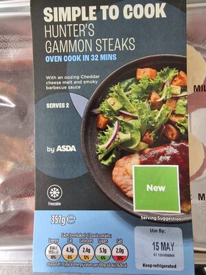 SIMPLE TO COOK HUNTER'S GAMMON STEAKS OVEN COOK IN