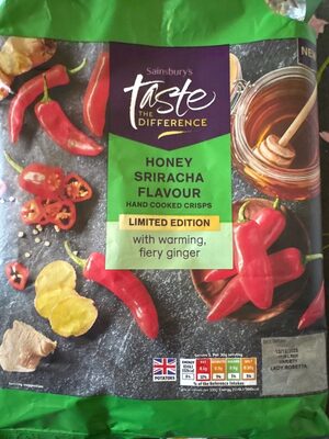 Sainsbury's faste DIFFERENCE HONEY SRIRACHA FLAVOU