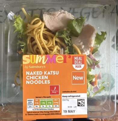 Naked Katsu Chicken Noodles