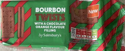 OURBON BOURBON TWISTS WITH A CHOCOLATE ORANGE FLAV