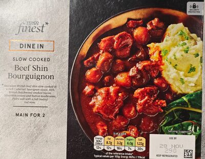 Slow Cooked Beef Shin Bourguignon