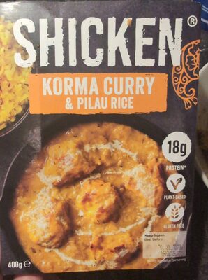 Korma Curry & Pilau Rice