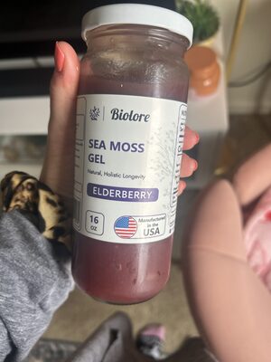 Sea Moss Gel Elderberry