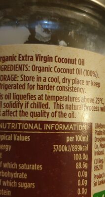 Lifeforce Organic Coconut Oil
