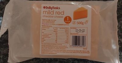 Mild red cheddar cheese