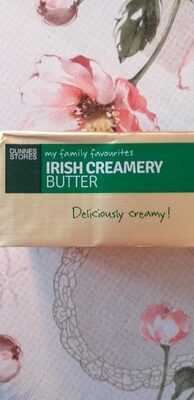 Irish creamery butter