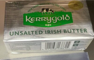 Unsalted irish butter
