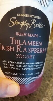 Irish Raspberry Yogurt