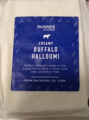 Creamy buffalo halloumi