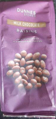 MILK CHOCOLATE RAISINS