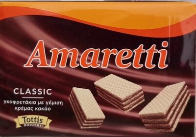 Gaufrettes au chocolat Amaretti
