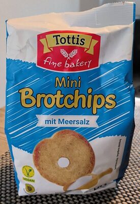 MiniBrotchips mit Meersalz