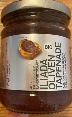 Iliada bio tapenade