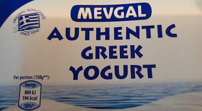 Authentic greek yogurt