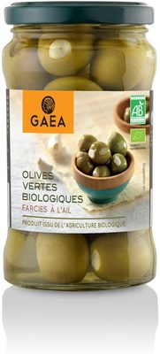 Olives vertes biologiques