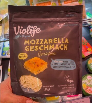 Mozarella gerieben